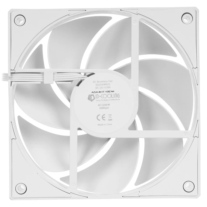 Вентилятор ID-Cooling AF-1230-W белый