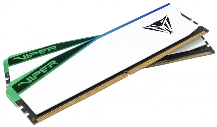 Оперативная память Patriot Memory VIPER ELITE 5 RGB 32Gb 6400Mhz, KIT 2*16Gb, PVER532G64C32KW