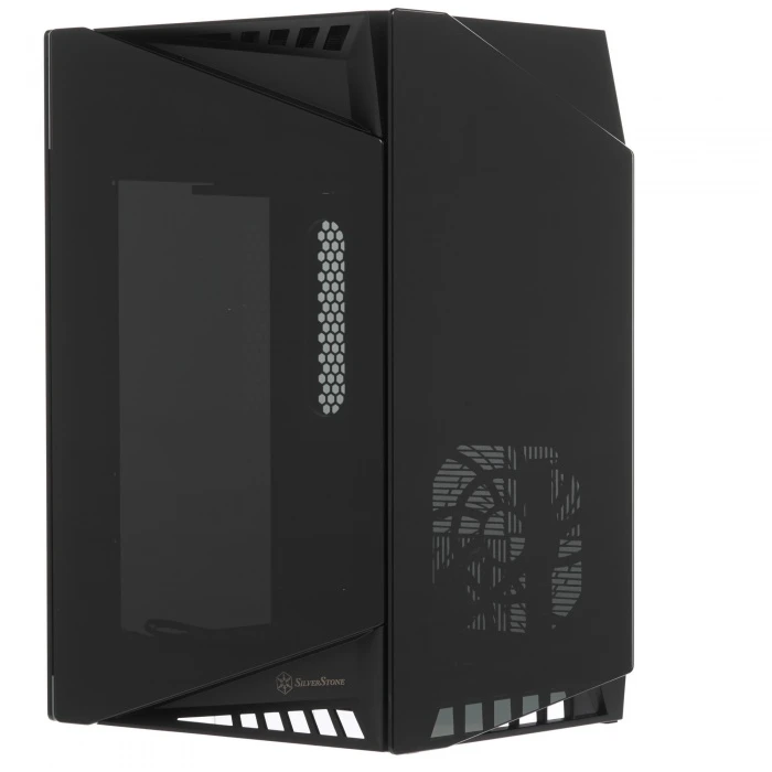Корпус SilverStone Lucid LD03 черный, Mini-Tower