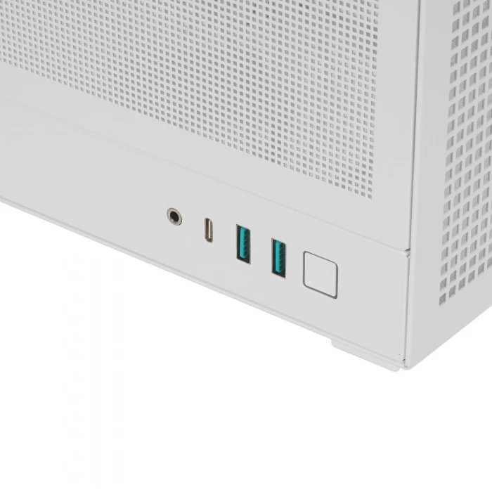 Корпус DEEPCOOL CH160 MESH белый, Mini-Tower