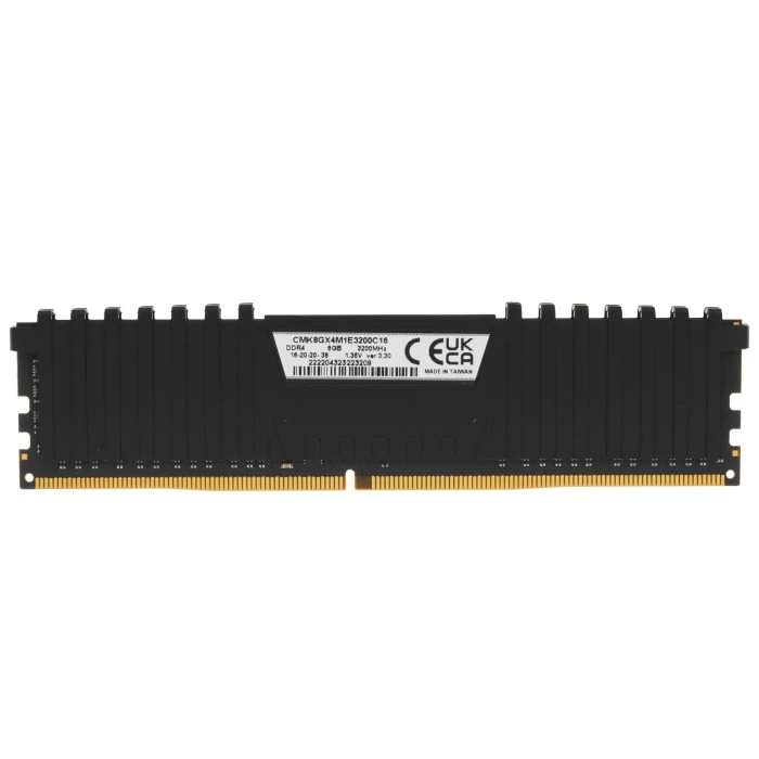 Оперативная память Corsair Vengeance LPX 8Gb 3200Mhz, CMK8GX4M1E3200C16