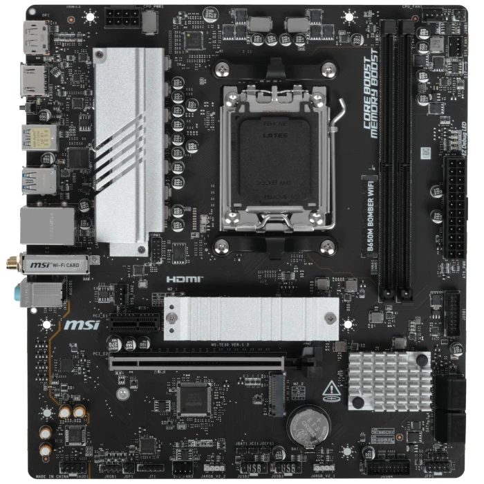 Мат. плата MSI B650M BOMBER WIFI, AM5