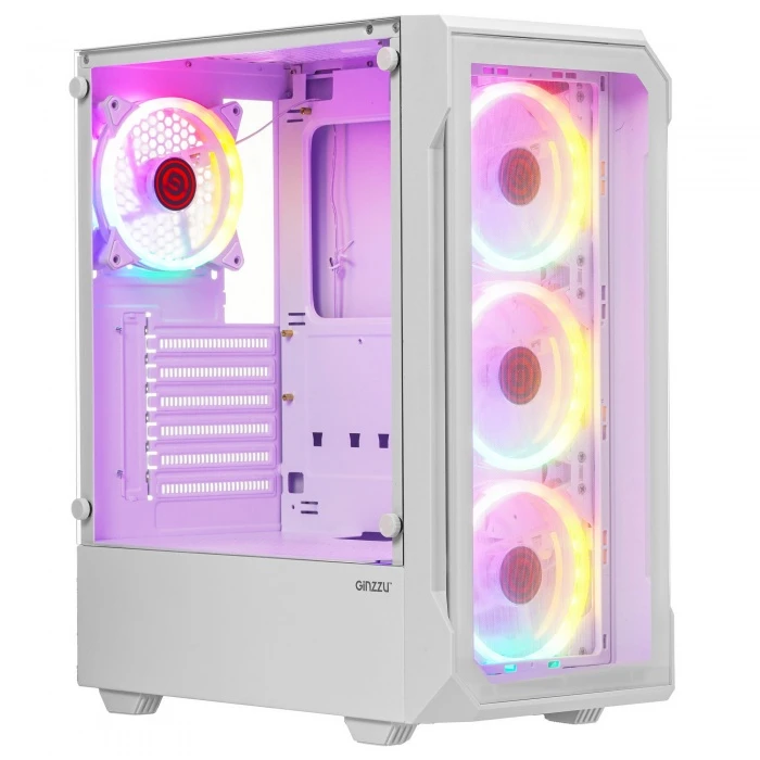 Корпус GiNZZU CL330 белый, Mid-Tower