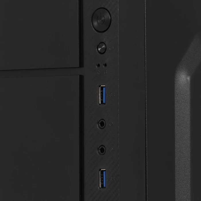 Корпус GiNZZU B250 черный, Mini-Tower