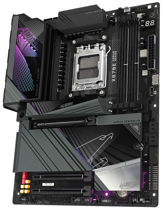 Мат. плата GIGABYTE X870E AORUS MASTER X3D, AM5