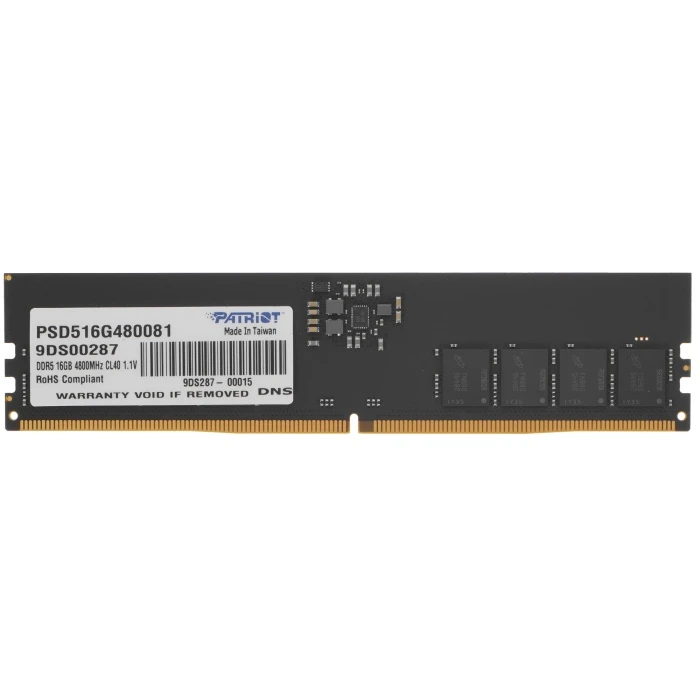 Оперативная память Patriot Signature Line 16Gb 4800Mhz, PSD516G480081
