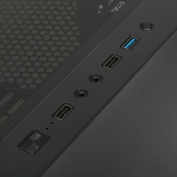 Корпус GiNZZU GL180 черный, Mid-Tower