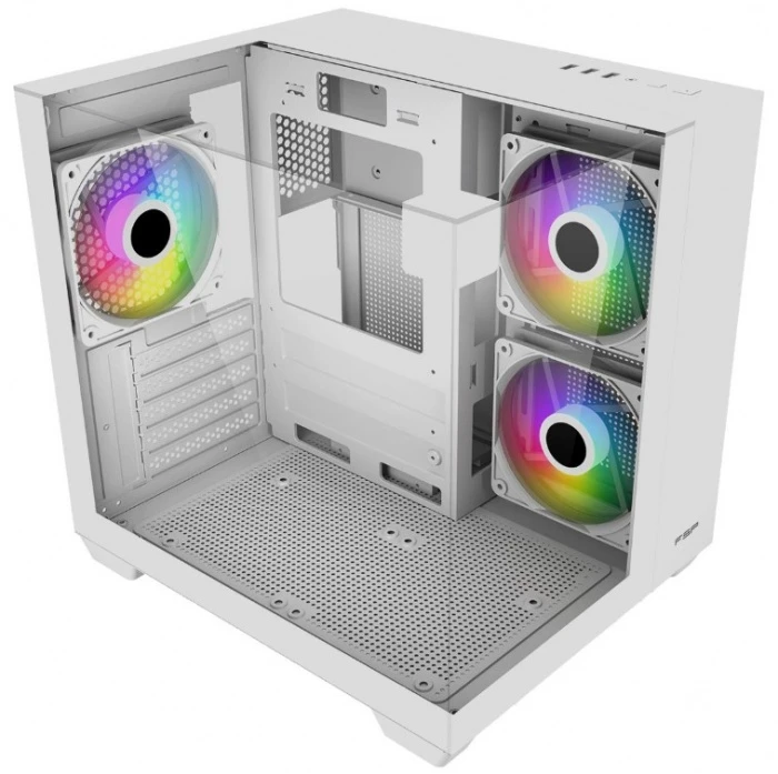 Корпус FSP S190-WA белый, Mini-Tower