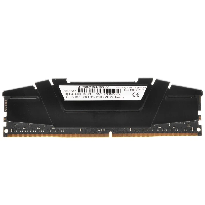 Оперативная память G.Skill Ripjaws V 16Gb 3200Mhz, F4-3200C16S-16GVK
