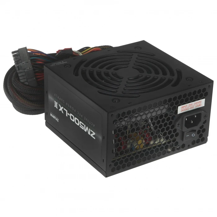 Блок питания ZALMAN ZM500-LXII черный, ZM500-LXII