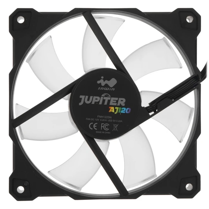 Комплект вентиляторов InWin Jupiter AJ120 черный, IW-FN-AJ120-3PK