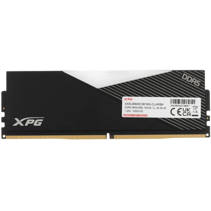 Оперативная память ADATA XPG Lancer RGB 16Gb 5600Mhz, AX5U5600C3616G-CLARBK