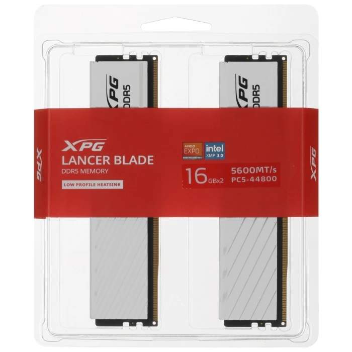 Оперативная память ADATA XPG Lancer Blade 32Gb 5600Mhz, KIT 2*16Gb, AX5U5600C4616G-DTLABWH