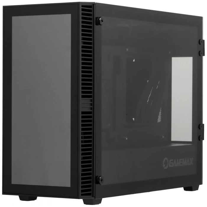 Корпус GameMax Abyss ITX черный, Mini-Tower