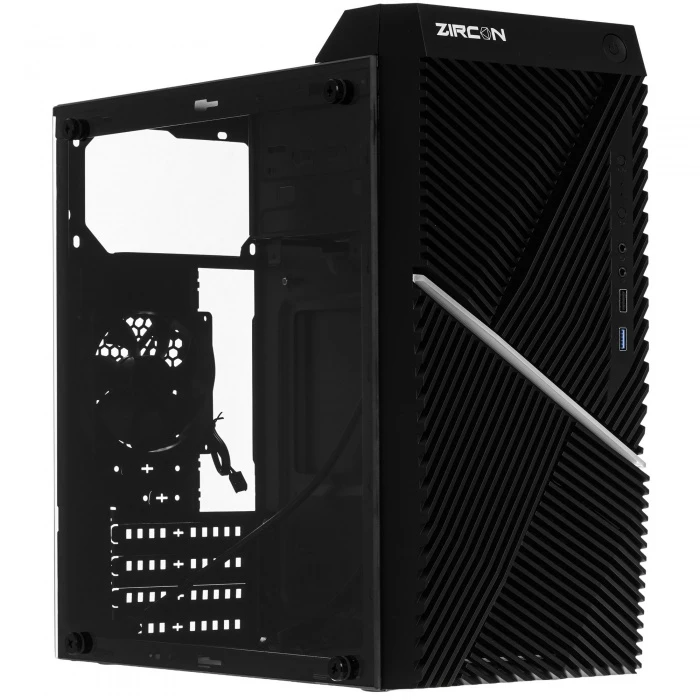 Корпус Zircon Astra черный, Mid-Tower