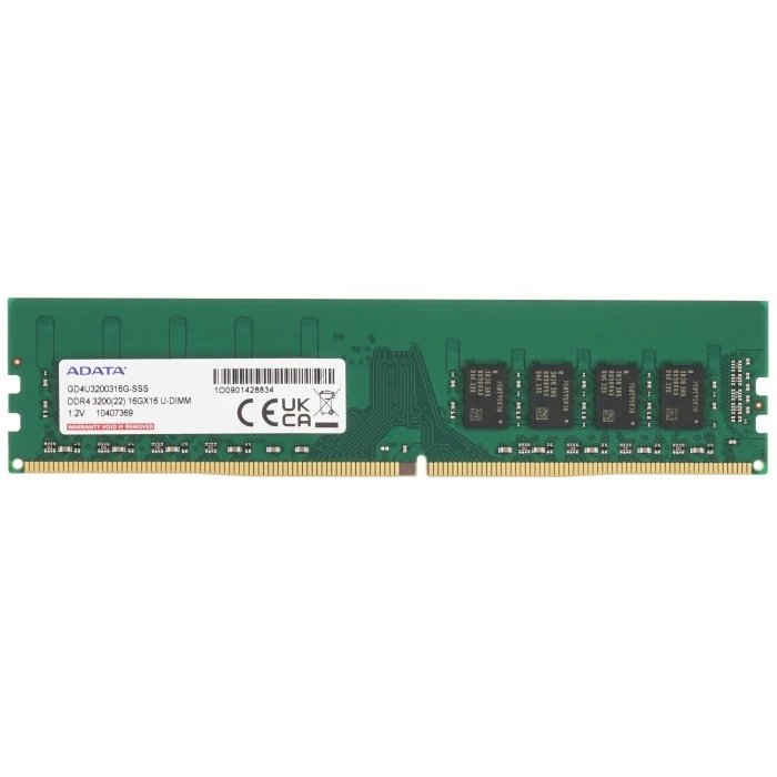 Оперативная память ADATA Gold 16Gb 3200Mhz, GD4U3200316G-SSS