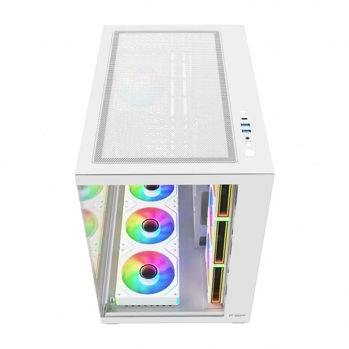Корпус FSP M341-BA белый, Mid-Tower