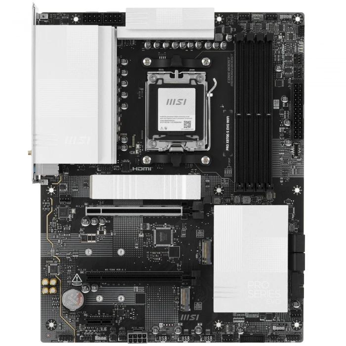 Мат. плата MSI PRO X870E-S EVO WIFI, AM5