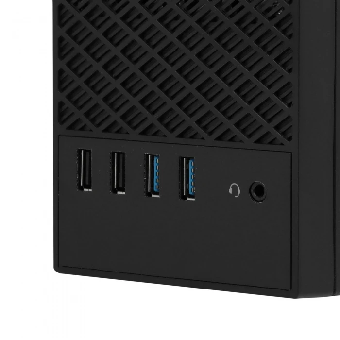 Корпус Foxline FL-1001 черный, компактный (SFF)