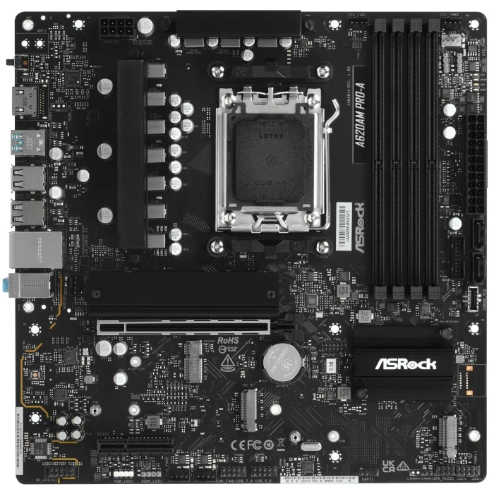 Мат. плата ASRock A620AM Pro-A, AM5