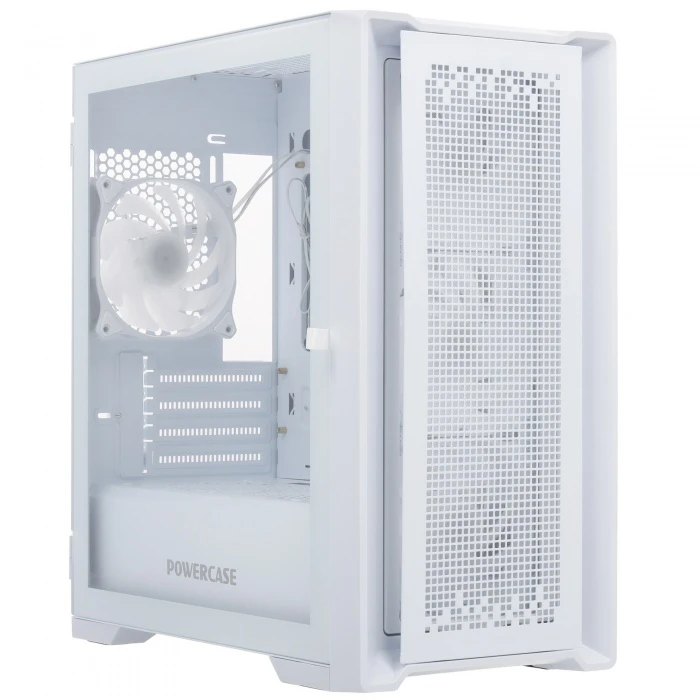 Корпус PowerCase ByteFlow Micro белый, Mini-Tower
