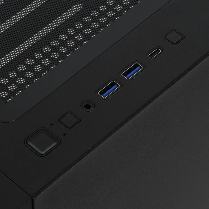 Корпус PowerCase ByteFlow Pro черный, Mid-Tower