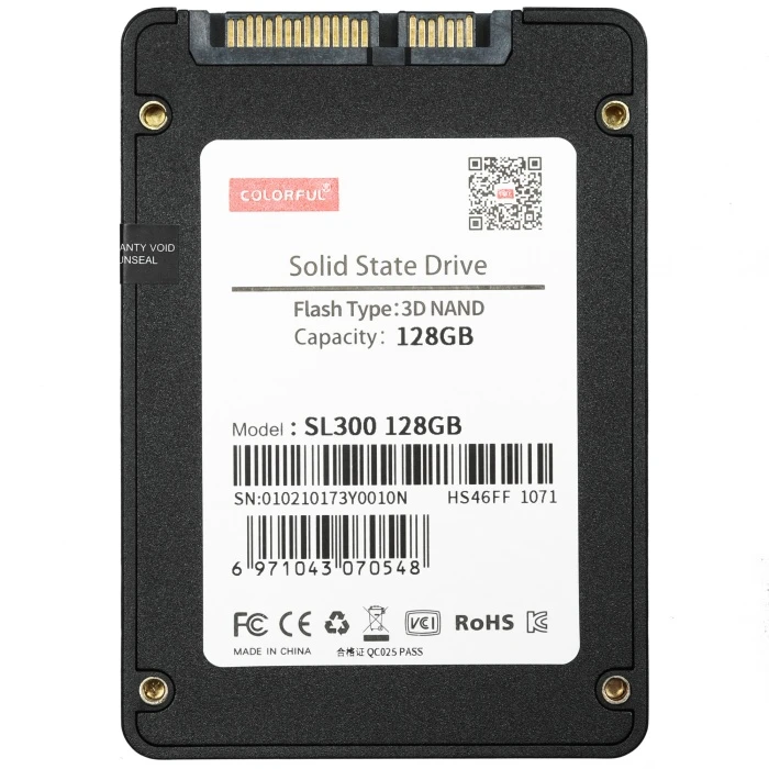 SSD накопитель Colorful SL300 Client 128Gb 2.5" SATA, SL300 128GB