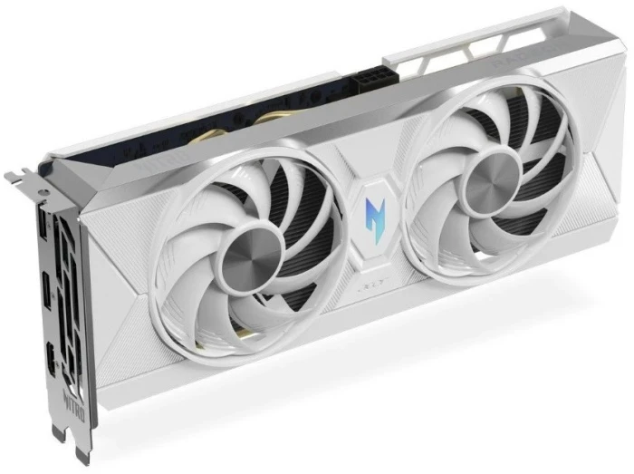 Видеокарта Acer AMD Radeon RX 9060 XT Nitro OC White Edition 8Gb