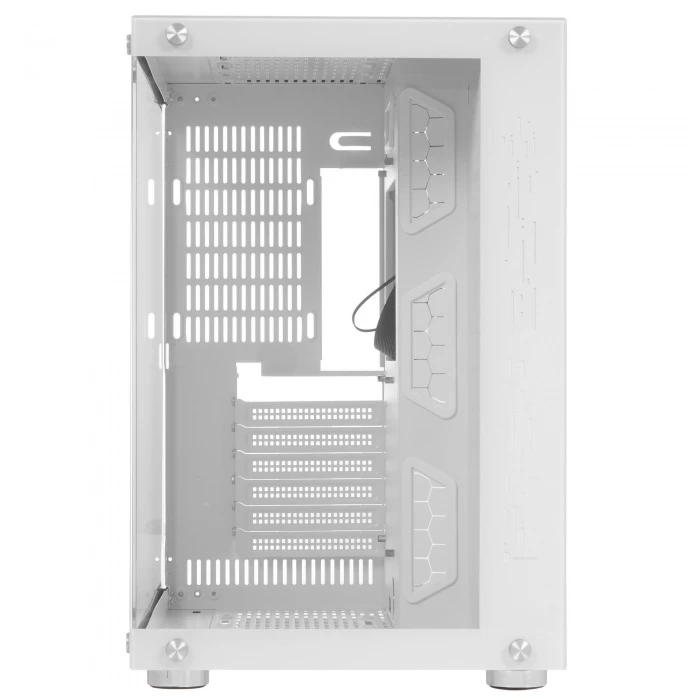 Корпус Lamptron LAMP-ROB360 белый, Mid-Tower
