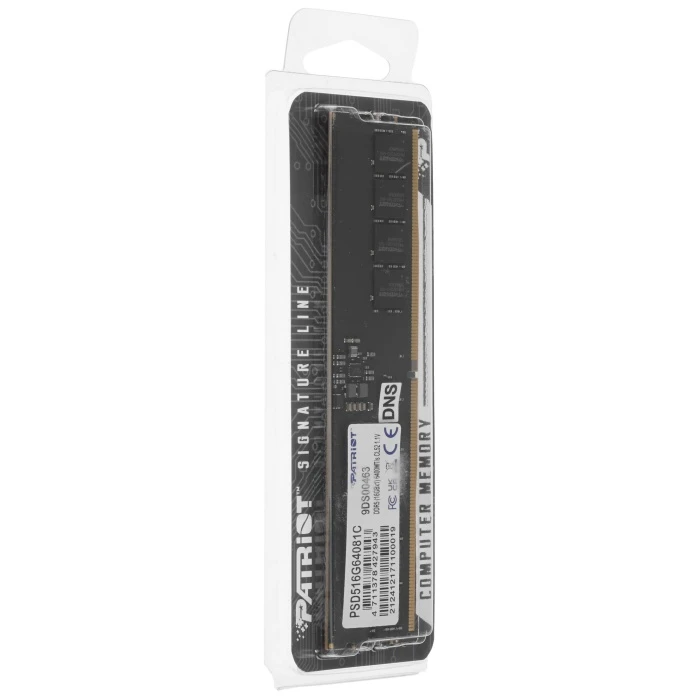Оперативная память Patriot Signature 16Gb 6400Mhz, PSD516G64081C
