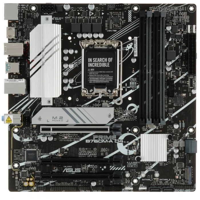 Мат. плата ASUS PRIME B760M-A D4-CSM, LGA 1700