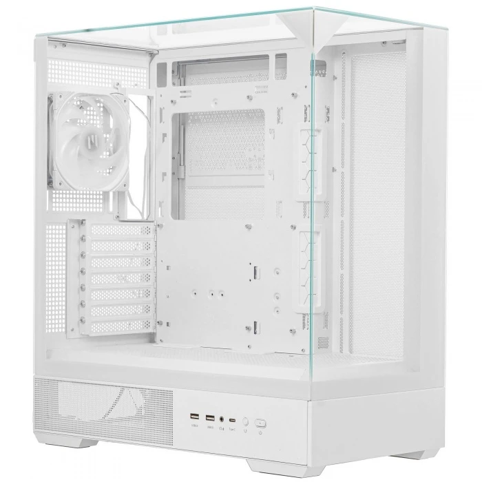 Корпус ZALMAN P40 Prism белый, Mid-Tower