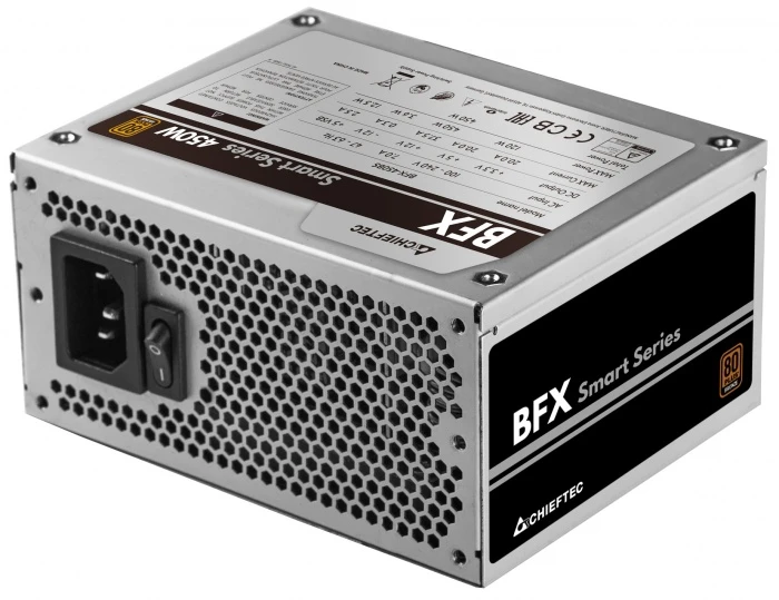 Блок питания Chieftec SMART 350W серый, BFX-350BS