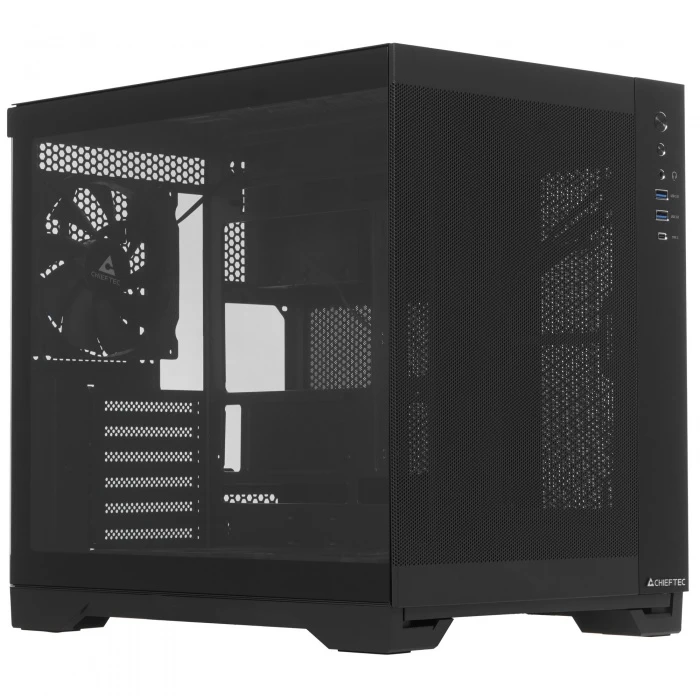Корпус Chieftec VISIO AIR черный, Mid-Tower