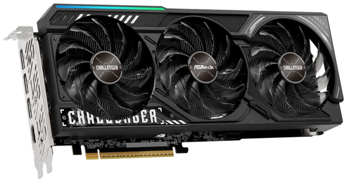 Видеокарта ASRock AMD Radeon RX 9070 XT Challenger 16Gb