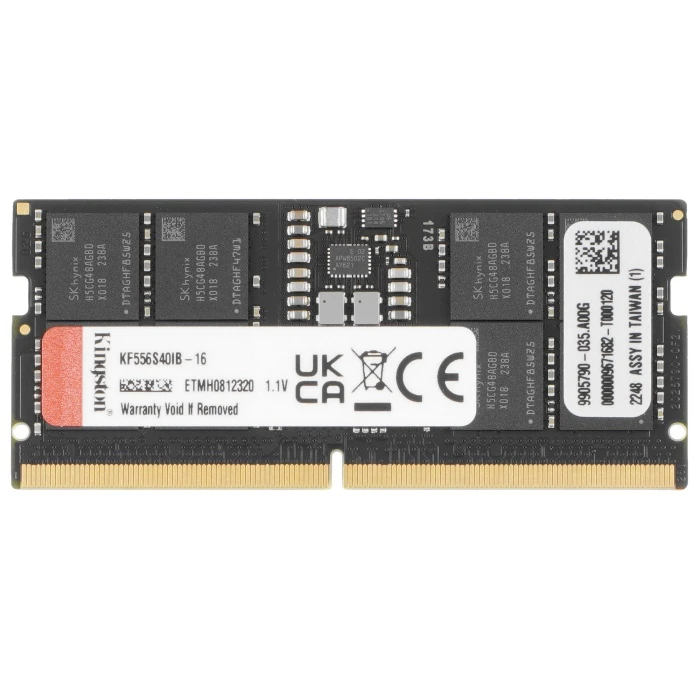 Оперативная память Kingston FURY Impact 16Gb 5600Mhz, KF556S40IB-16