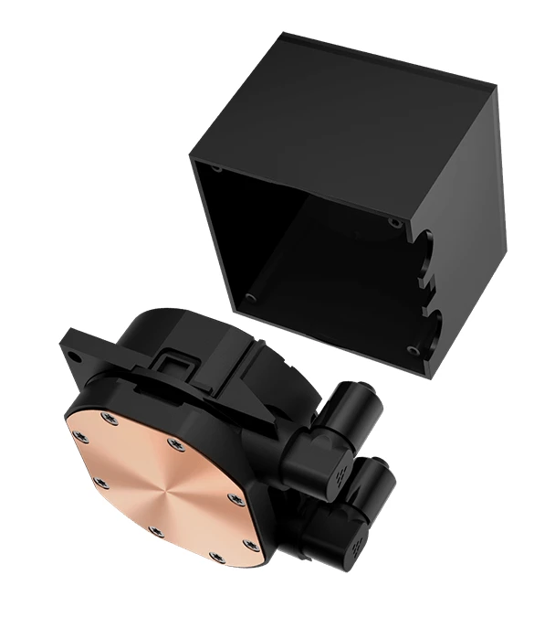 Система охлаждения PCCooler DC360 Pro ARGB Display черная, DC360Pro-BKAWXY-GL