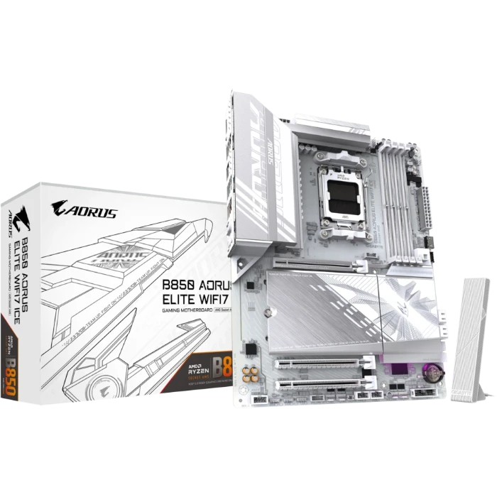 Мат. плата GIGABYTE B850 AORUS ELITE WIFI7 ICE, AM5