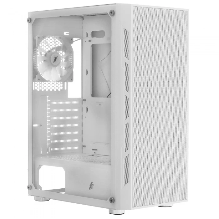 Корпус 1STPLAYER FIREBASE XP белый, Mid-Tower