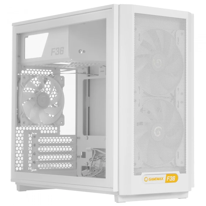 Корпус GameMax F36 WH белый, Mini-Tower