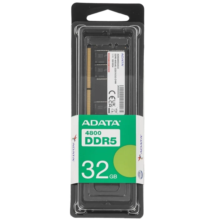 Оперативная память ADATA 32Gb 4800Mhz, AD5S480032G-S