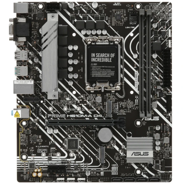Мат. плата ASUS PRIME H610M-A D4-CSM, LGA 1700