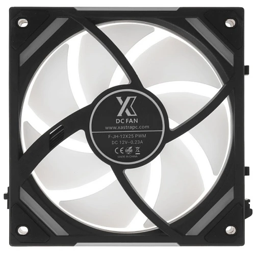 Комплект реверсных вентиляторов XASTRA FS120B ARGB черный, FS120-3BA-SRX-GL