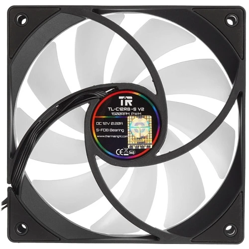 Реверсный вентилятор Thermalright TL-C12RB-S V2 черный
