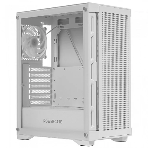 Корпус PowerCase Ultimate белый, Mid-Tower