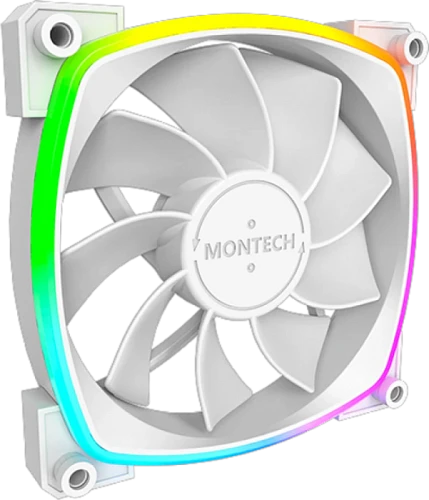 Комплект вентиляторов Montech RX120 белый, RX120W3P