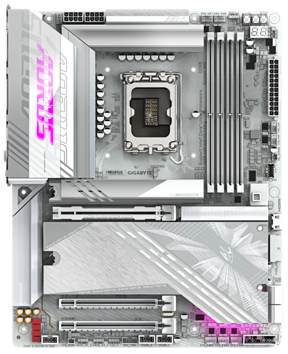 Мат. плата GIGABYTE Z890 AORUS ELITE X ICE, LGA 1851