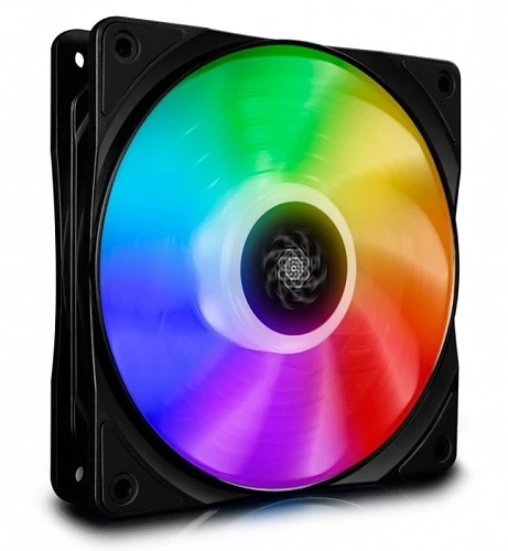 Вентилятор DEEPCOOL CF120 черный, DP-FA-RGB-CF120-1