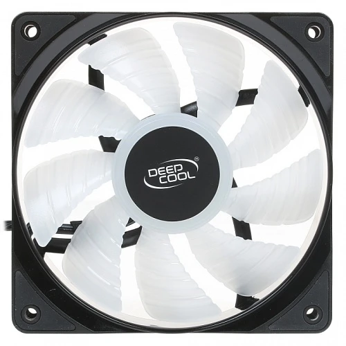 Вентилятор DEEPCOOL CF120 черный, DP-FA-RGB-CF120-1
