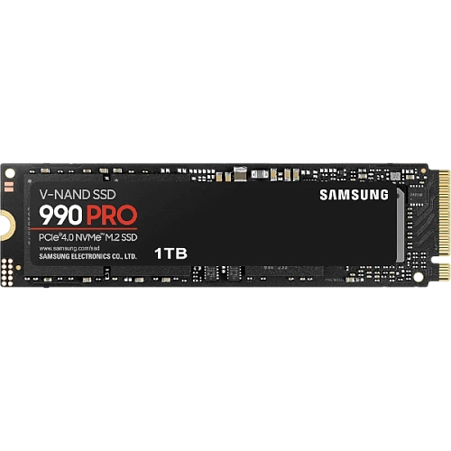 SSD накопитель Samsung 990 PRO 1Tb M.2 NVMe, MZ-V9P1T0BW